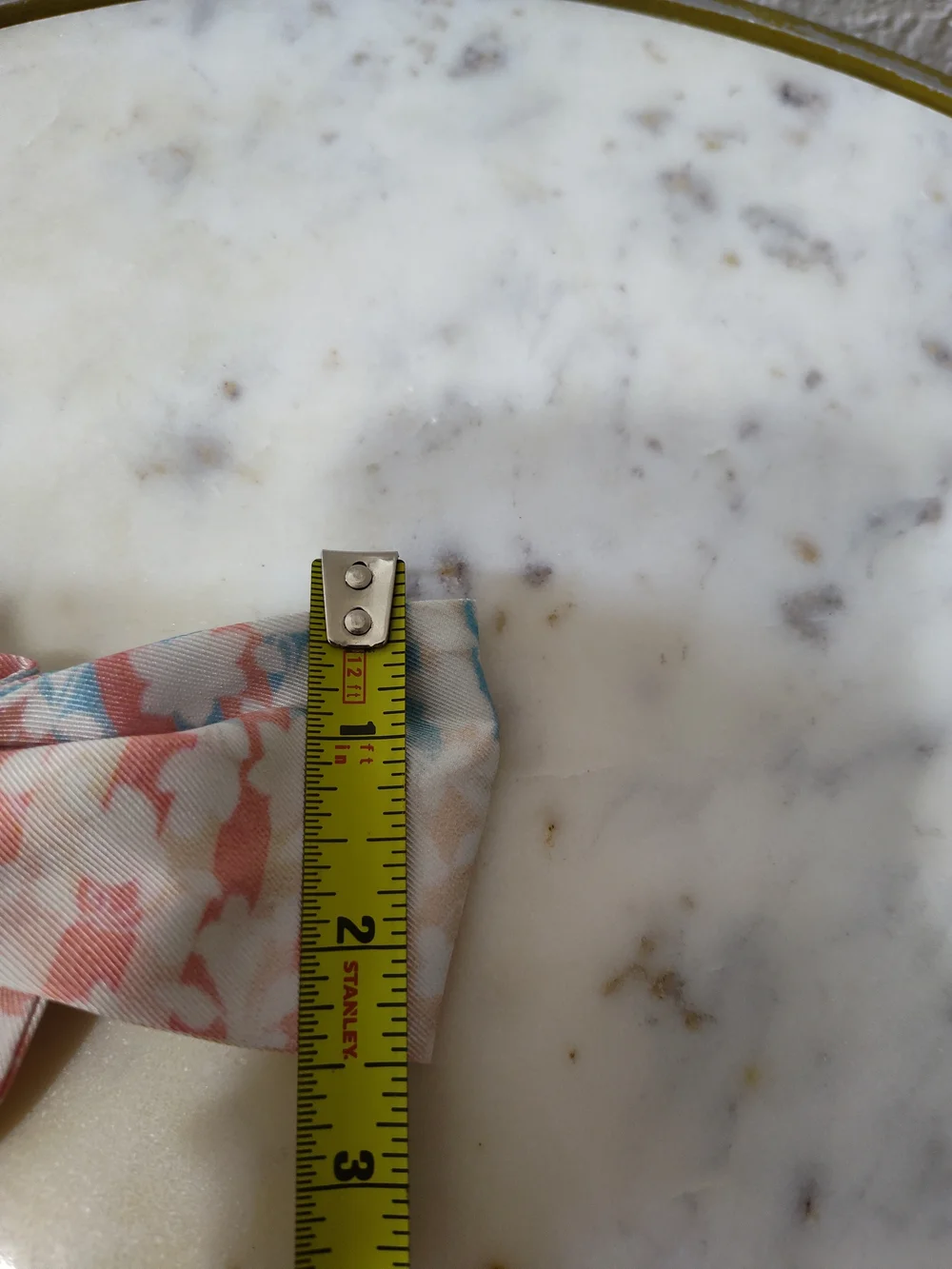 CHANEL Silk Bow Scrunchie Hair Tie Pink Blue Gold CC 100% Silk NIB NWT